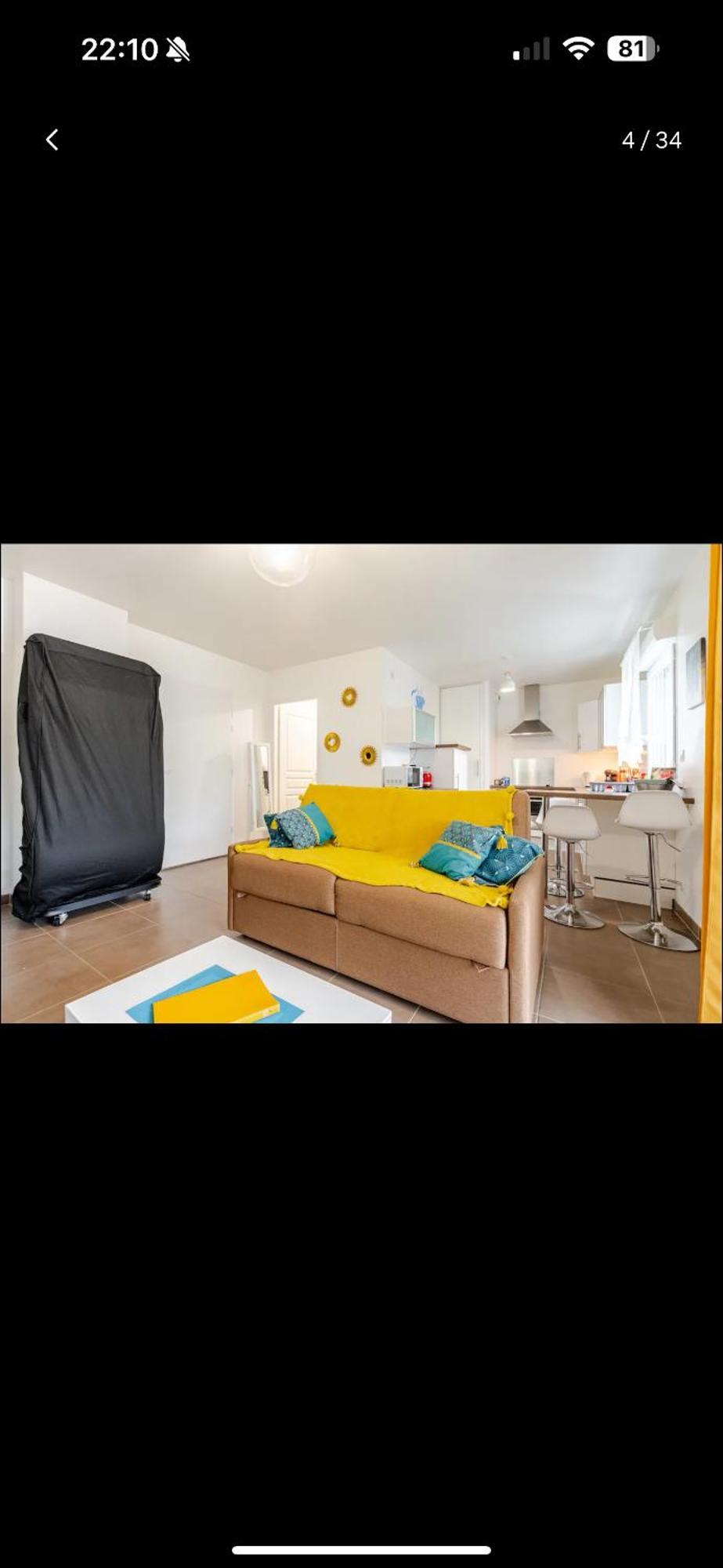 Proche Disney et Paris - Studio terrasse et parking privé Montévrain Esterno foto