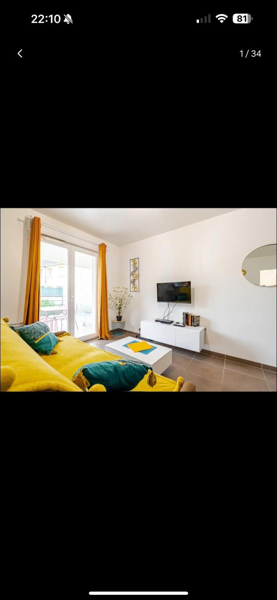 Proche Disney et Paris - Studio terrasse et parking privé Montévrain Esterno foto